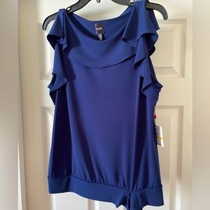 Rafaella women’s sleeveless blouse…Size M…NWT.